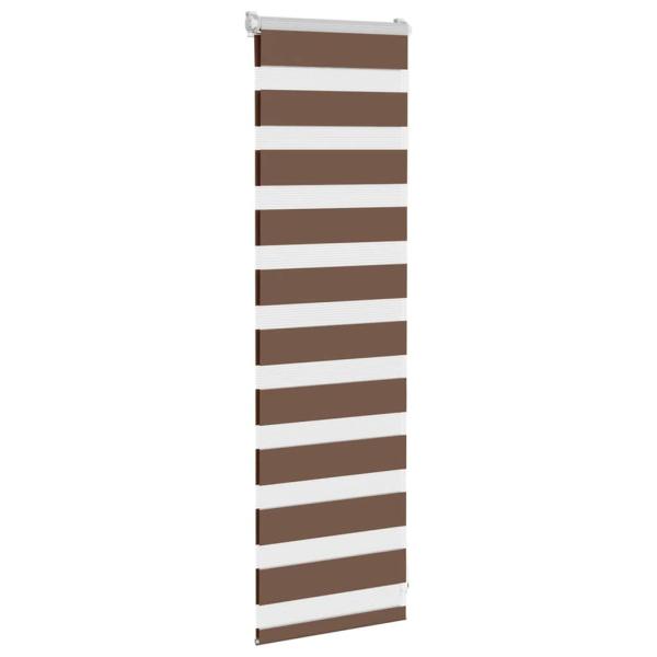 ARDEBO.de - Zebrarollo Braun 50x100 cm Stoffbreite 45,9 cm Polyester