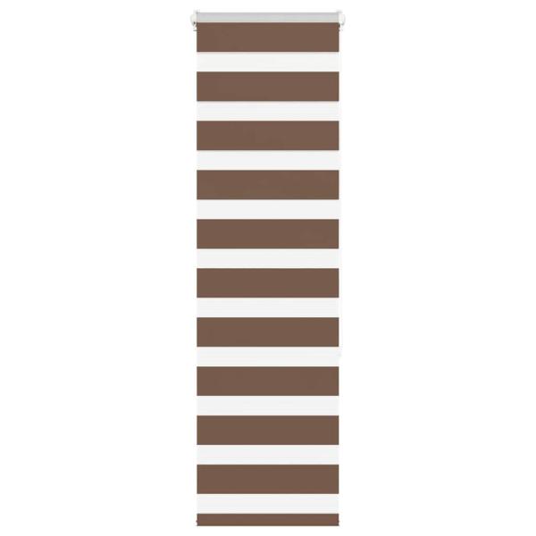 ARDEBO.de - Zebrarollo Braun 50x150 cm Stoffbreite 45,9 cm Polyester