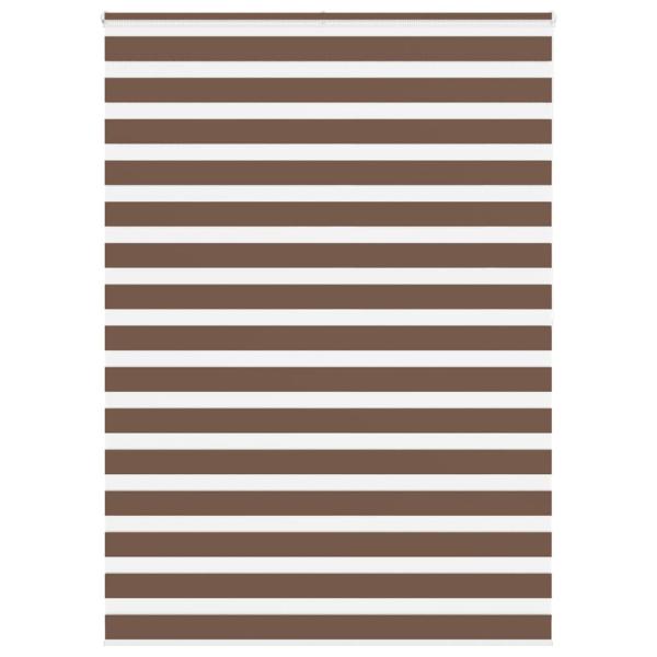 ARDEBO.de - Zebrarollo Braun 155x200 cm Stoffbreite 150,9 cm Polyester
