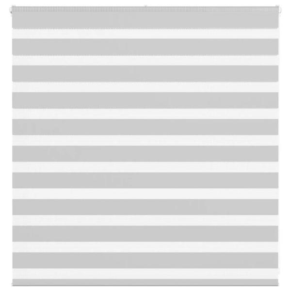ARDEBO.de - Zebrarollo Hellgrau 145x100 cm Stoffbreite 140,9 cm Polyester