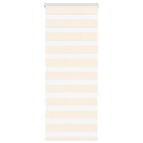 ARDEBO.de - Zebrarollo Marmorbeige 65x150 cm Stoffbreite 60,9 cm Polyester