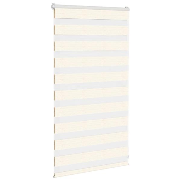Doppelrollo Marmorbeige 70x100 cm Stoffbreite 65,9 cm Polyester