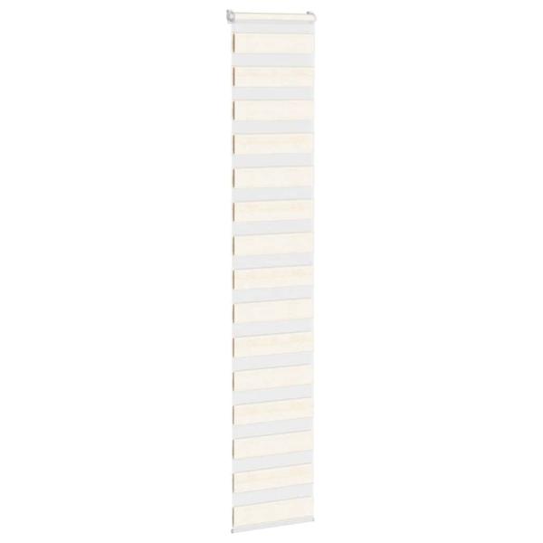Zebrarollo Marmorbeige 40x200 cm Stoffbreite 35,9 cm Polyester