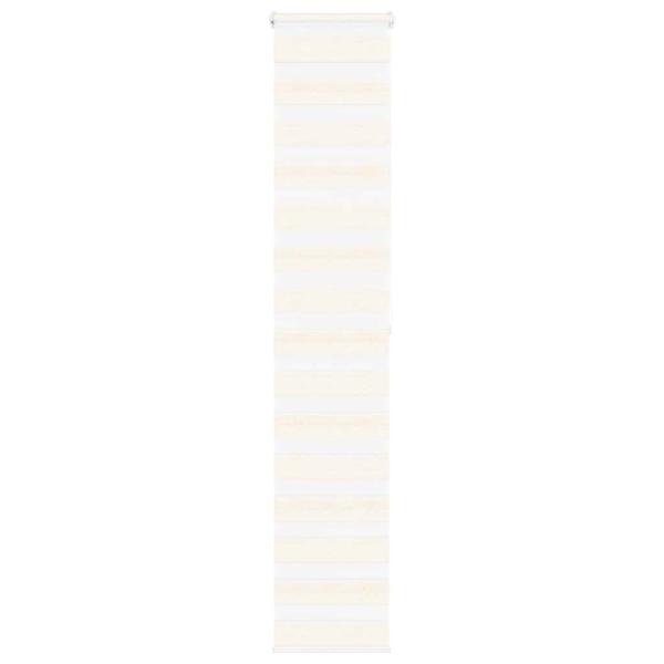 ARDEBO.de - Zebrarollo Marmorbeige 50x200 cm Stoffbreite 45,9 cm Polyester
