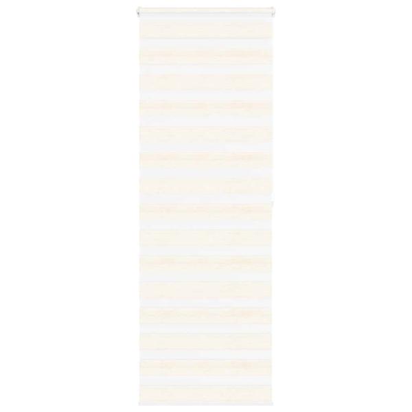 ARDEBO.de - Zebrarollo Marmorbeige 80x200 cm Stoffbreite 75,9 cm Polyester