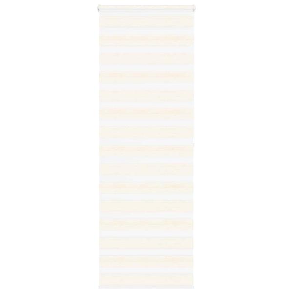 ARDEBO.de - Zebrarollo Marmorbeige 70x200 cm Stoffbreite 65,9 cm Polyester
