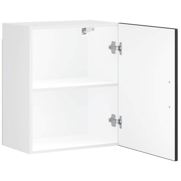 Küchen-Hängeschrank Porto Schwarz Holzwerkstoff