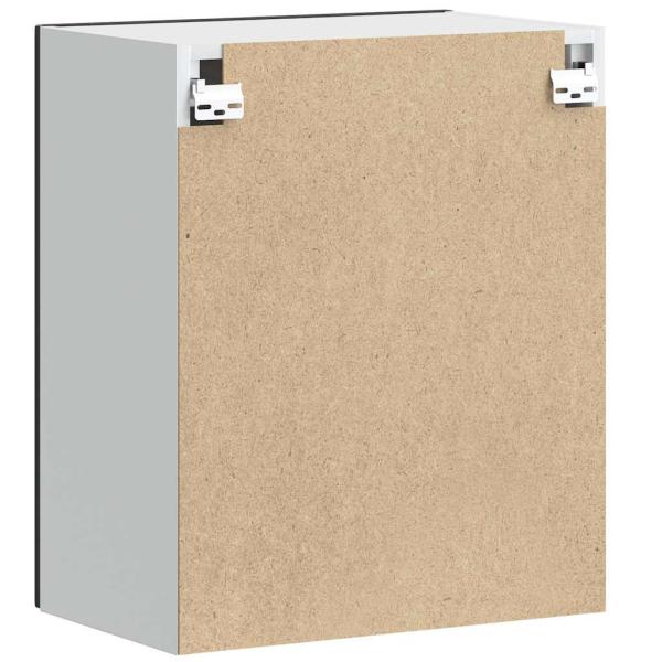 Küchen-Hängeschrank Porto Schwarz Holzwerkstoff