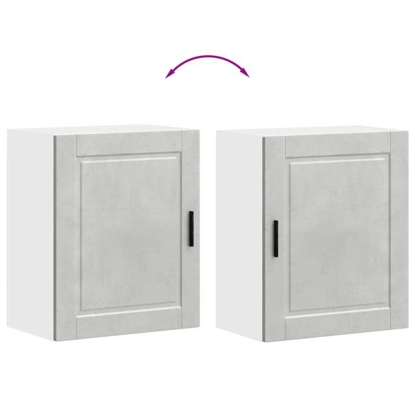 Küchen-Hängeschrank Porto Betongrau Holzwerkstoff