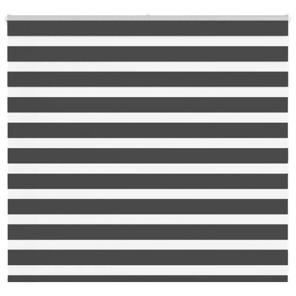 ARDEBO.de - Zebrarollo Schwarz 160x100 cm Stoffbreite 155,9 cm Polyester