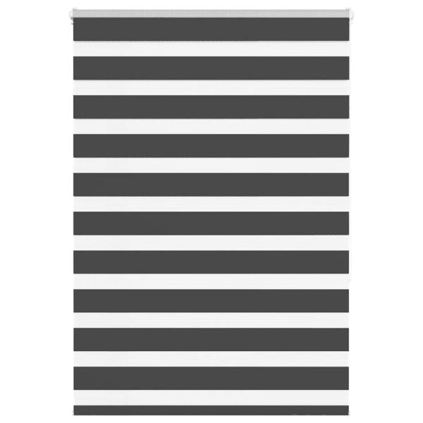 ARDEBO.de - Zebrarollo Schwarz 110x150 cm Stoffbreite 105,9 cm Polyester