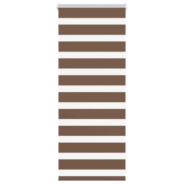 ARDEBO.de - Zebrarollo Braun 60x100 cm Stoffbreite 55,9 cm Polyester