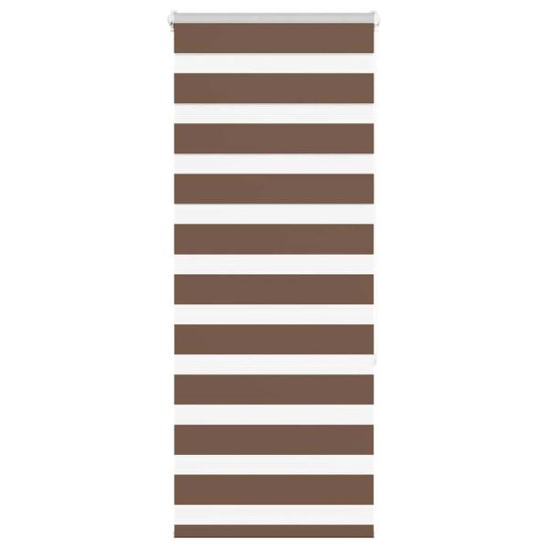 ARDEBO.de - Zebrarollo Braun 65x150 cm Stoffbreite 60,9 cm Polyester