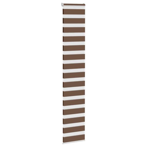 ARDEBO.de - Zebrarollo Braun 40x200 cm Stoffbreite 35,9 cm Polyester