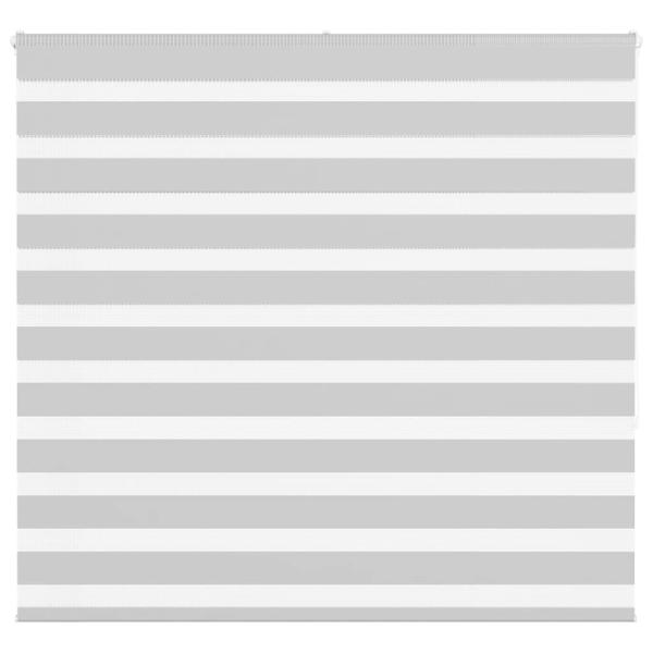 ARDEBO.de - Zebrarollo Hellgrau 160x150 cm Stoffbreite 155,9 cm Polyester