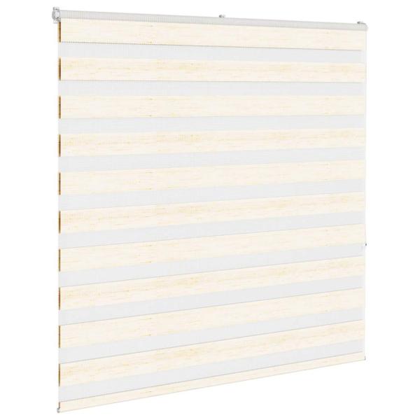 Zebrarollo Marmorbeige 150x150cm Stoffbreite 145,9 cm Polyester