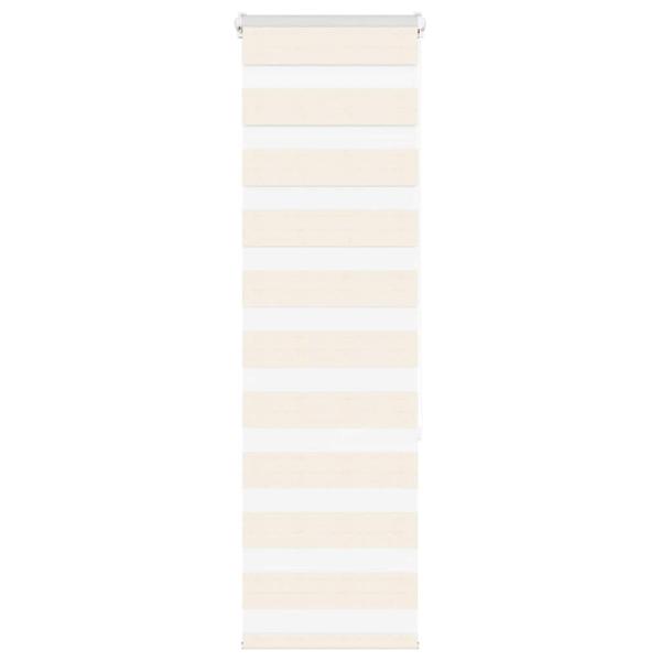 ARDEBO.de - Zebrarollo Marmorbeige 45x150 cm Stoffbreite 40,9 cm Polyester