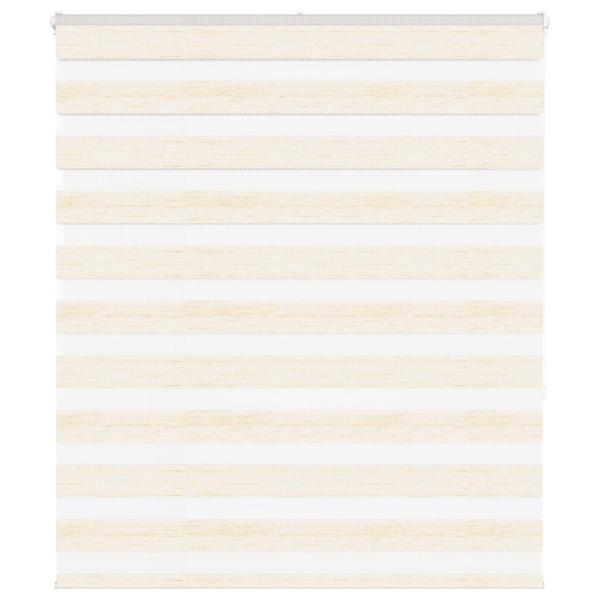 ARDEBO.de - Zebrarollo Marmorbeige 125x150cm Stoffbreite 120,9 cm Polyester