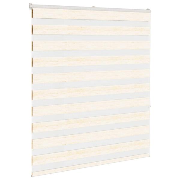 Zebrarollo Marmorbeige 125x150cm Stoffbreite 120,9 cm Polyester