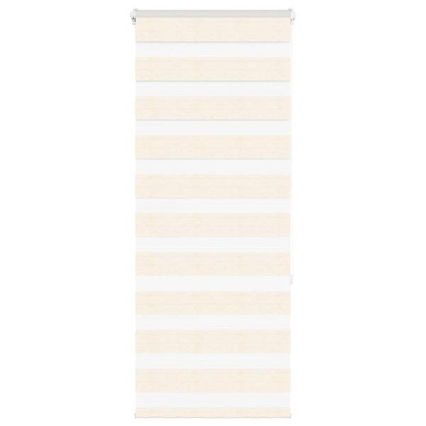 ARDEBO.de - Zebrarollo Marmorbeige 55x150 cm Stoffbreite 50,9 cm Polyester