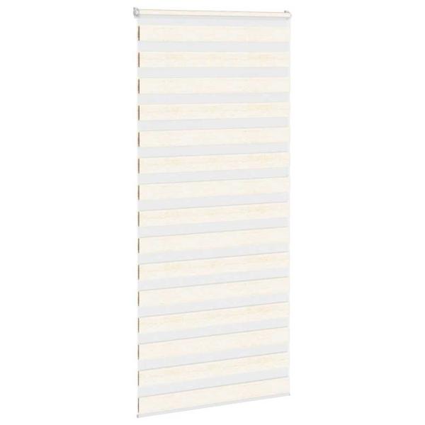Zebrarollo Marmorbeige 100x200 cm Stoffbreite 95,9 cm Polyester