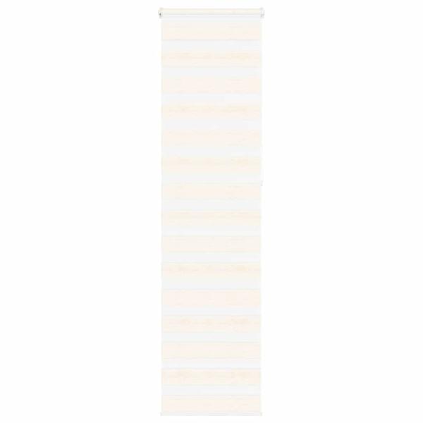 ARDEBO.de - Zebrarollo Marmorbeige 65x230 cm Stoffbreite 60,9 cm Polyester