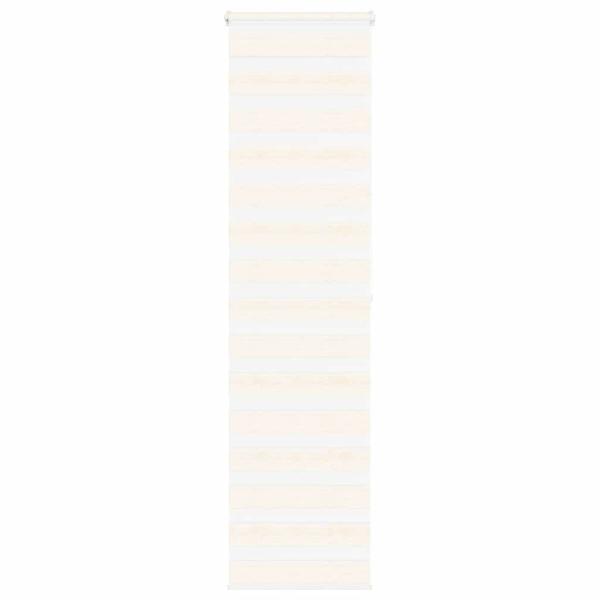 ARDEBO.de - Zebrarollo Marmorbeige 55x200 cm Stoffbreite 50,9 cm Polyester