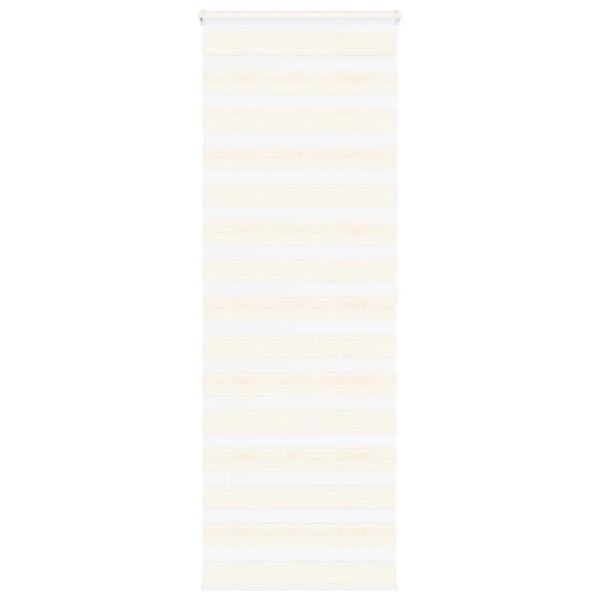 ARDEBO.de - Zebrarollo Marmorbeige 90x200 cm Stoffbreite 85,9 cm Polyester