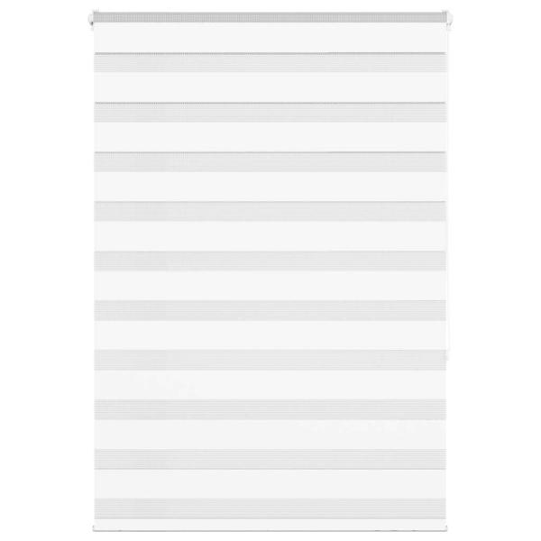 ARDEBO.de - Zebrarollo Weiß 100x150 cm Stoffbreite 95,9 cm Polyester