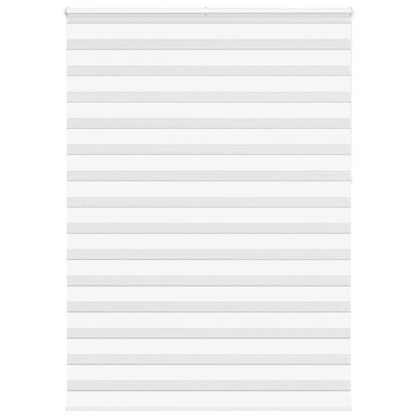 ARDEBO.de - Zebrarollo Weiß 155x230 cm Stoffbreite 150,9 cm Polyester