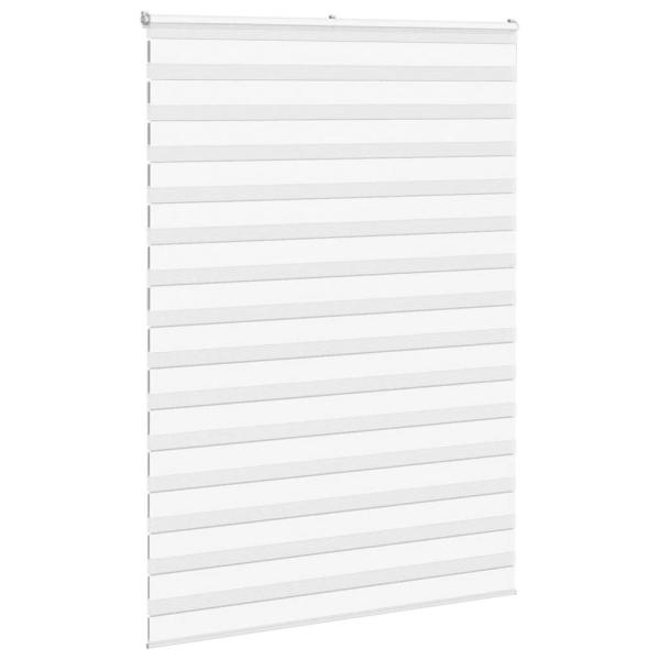 Zebrarollo Weiß 155x230 cm Stoffbreite 150,9 cm Polyester