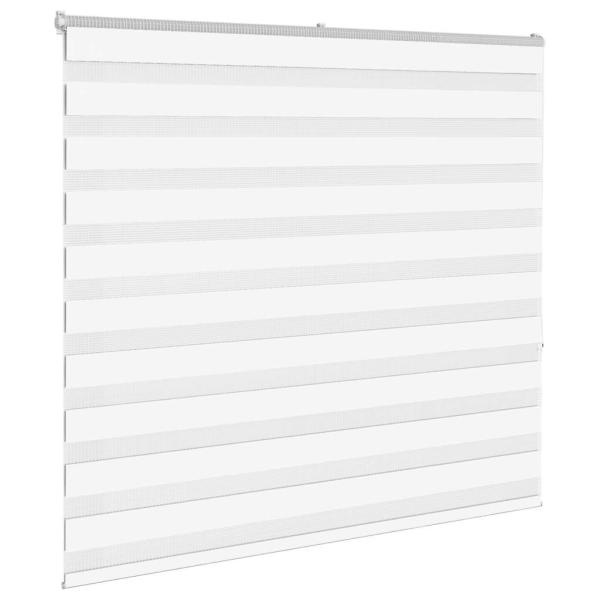 Zebrarollo Weiß 160x150 cm Stoffbreite 155,9 cm Polyester