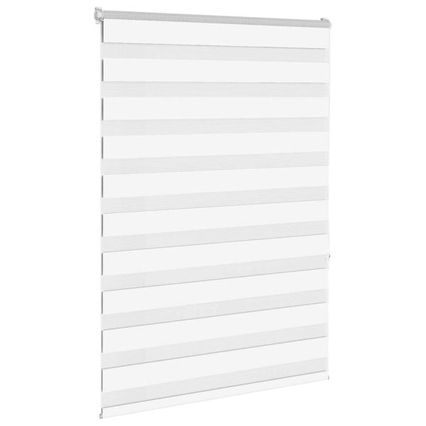 Doppelrollo Weiß 95x150 cm Stoffbreite 90,9 cm Polyester
