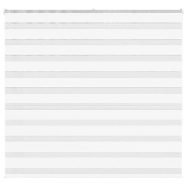 ARDEBO.de - Zebrarollo Weiß 165x150 cm Stoffbreite 160,9 cm Polyester