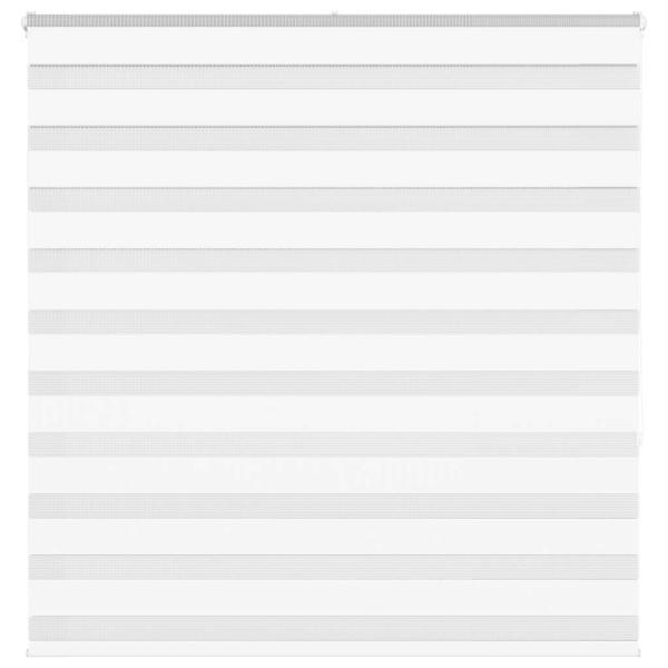 ARDEBO.de - Zebrarollo Weiß 140x150 cm Stoffbreite 135,9 cm Polyester