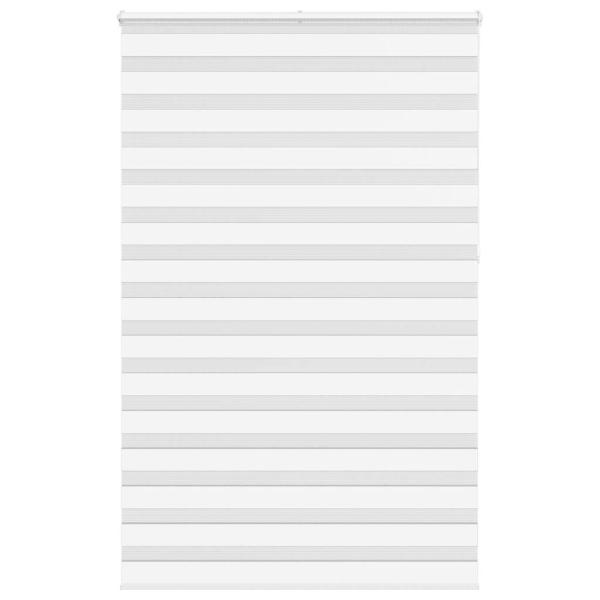 ARDEBO.de - Zebrarollo Weiß 140x230 cm Stoffbreite 135,9 cm Polyester