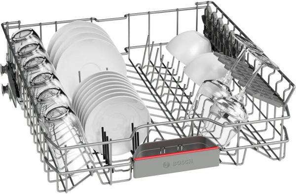 Bosch SMI4EVS08E Serie 4 Teilintegrierter Geschirrspüler, 60 cm, 14 Maßgedecke, HomeConnect, gebürsteter Stahl