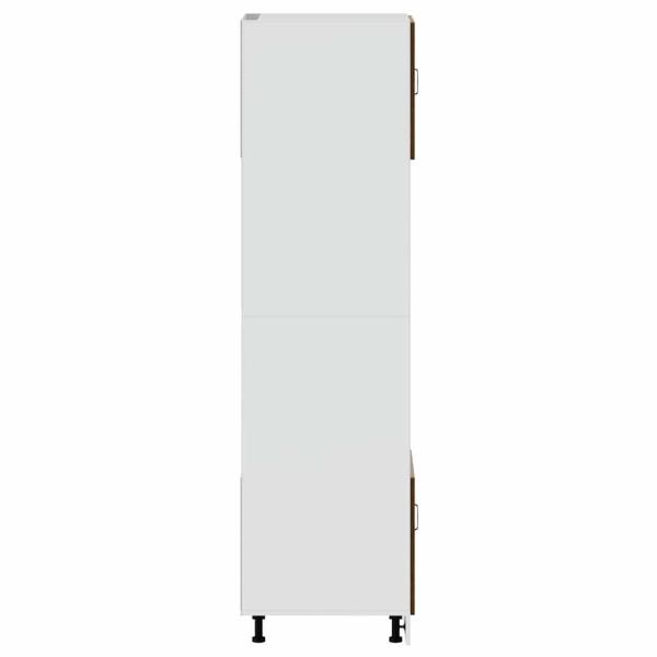 Herdumbauschränke 2Stk. Kalmar Braun Eichen-Optik Holzwerkstoff