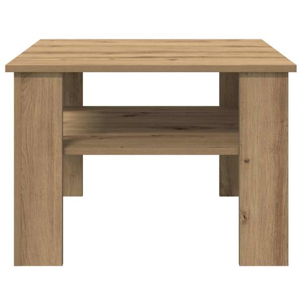 Couchtisch Artisan-Eiche 60x60x42 cm Holzwerkstoff