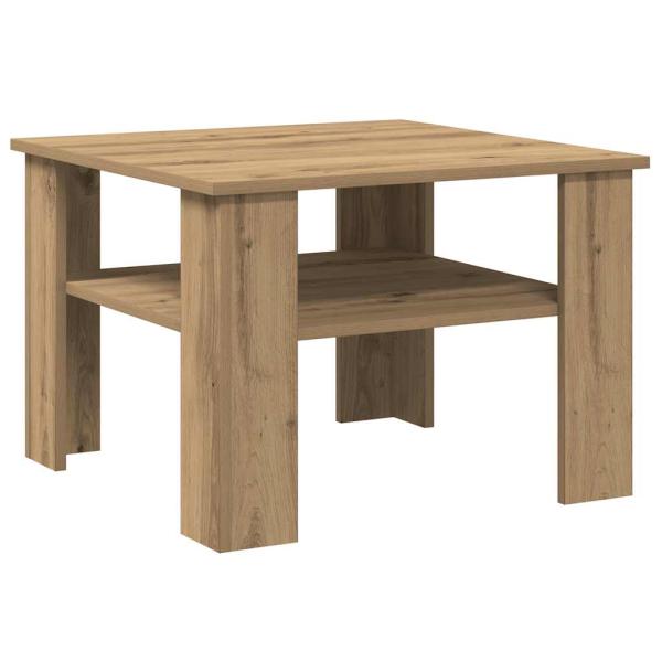 Couchtisch Artisan-Eiche 60x60x42 cm Holzwerkstoff