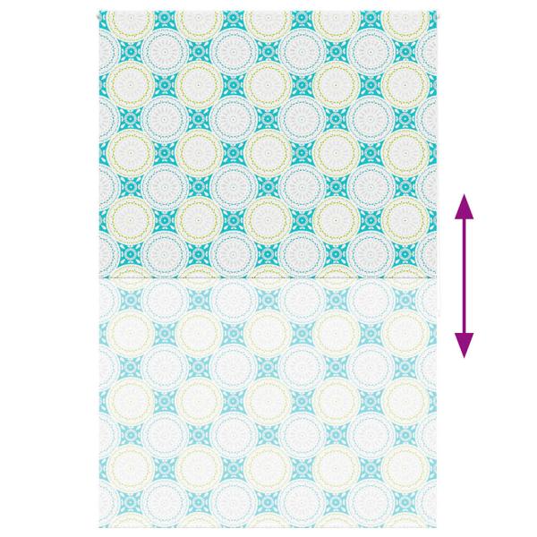 Duschrollo 150x240 cm Stoffbreite 146 cm