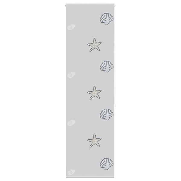 ARDEBO.de - Duschrollo 60x240 cm Stoffbreite 56 cm