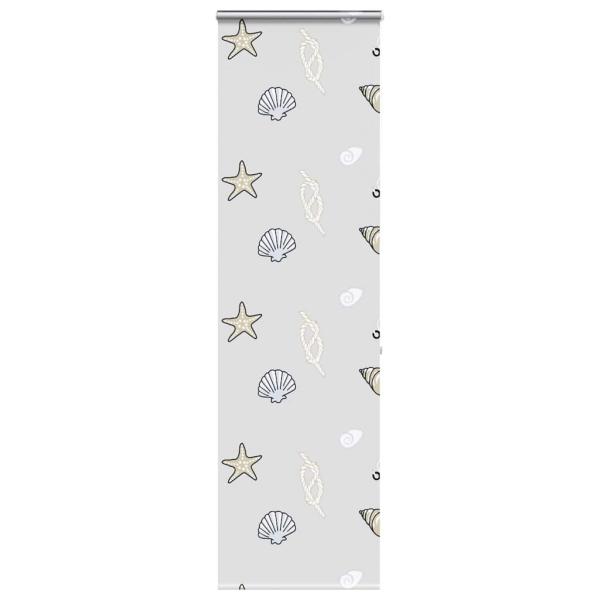 ARDEBO.de - Duschrollo mit Kassette 60x240 cm Stoffbreite 56 cm