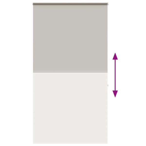 Duschrollo mit Kassette 140x240 cm Stoffbreite 136 cm