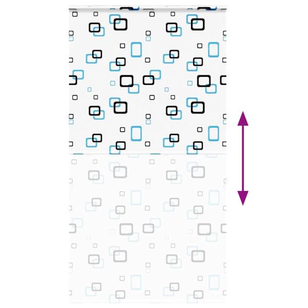 Duschrollo mit Kassette 130x240 cm Stoffbreite 126 cm