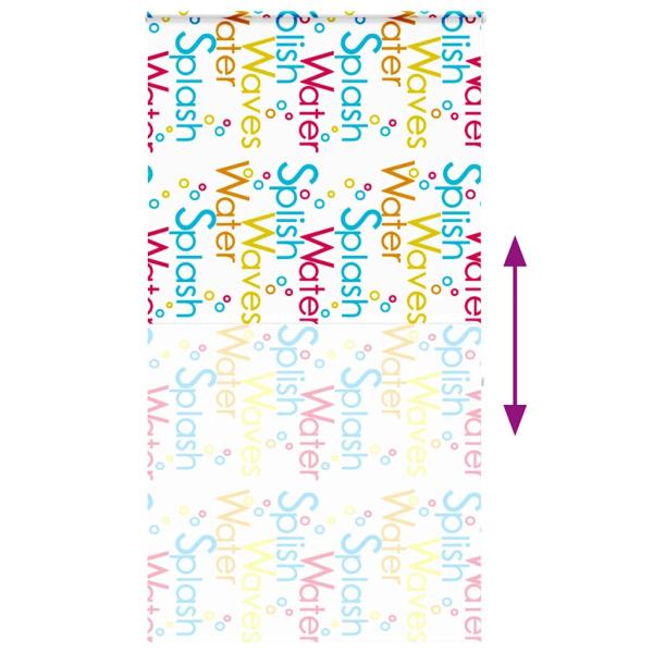 Duschrollo mit Kassette 120x240 cm Stoffbreite 116 cm