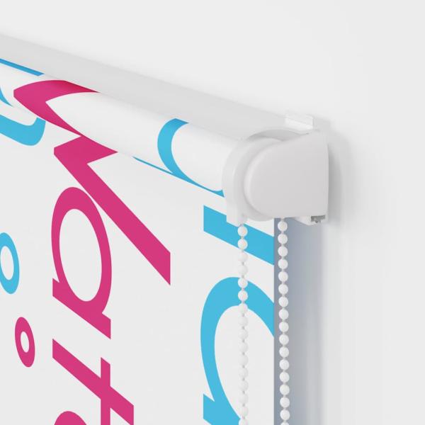 Duschrollo mit Kassette 120x240 cm Stoffbreite 116 cm