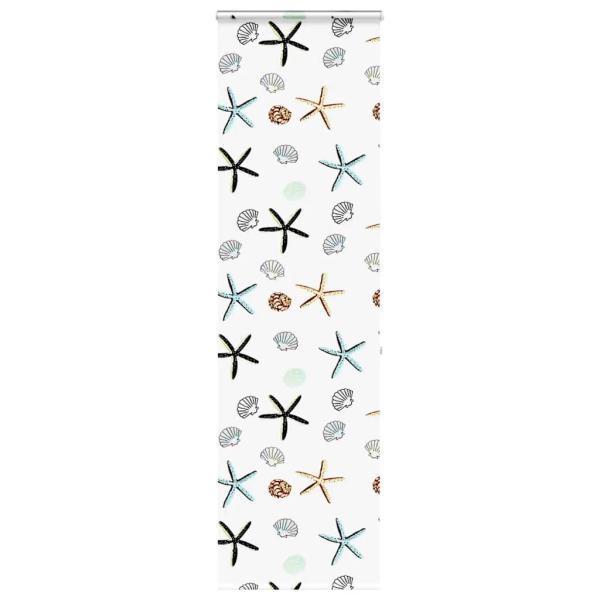ARDEBO.de - Duschrollo mit Kassette 70x240 cm Stoffbreite 66 cm