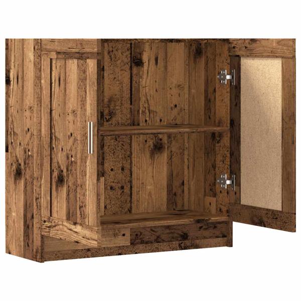 Bücherschrank Altholz-Optik 82,5x30,5x80 cm Holzwerkstoff