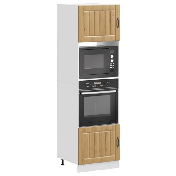 ARDEBO.de - Herdumbauschränke 2 Stk. Kalmar Artisan-Eiche Holzwerkstoff